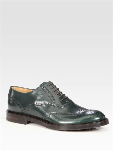 gucci mens wingtip|Gucci Men's Wingtip Solid Dress Shoes for sale .